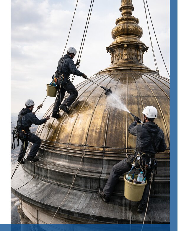 Мойка куполов и шпилей в Нововоронеже от 8096 р. - заказать | ВЫСОТНИК-Нвв