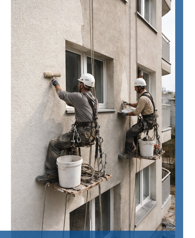 Нанесение короеда на фасад в Нововоронеже от 455 р. | ВЫСОТНИК-Нвв