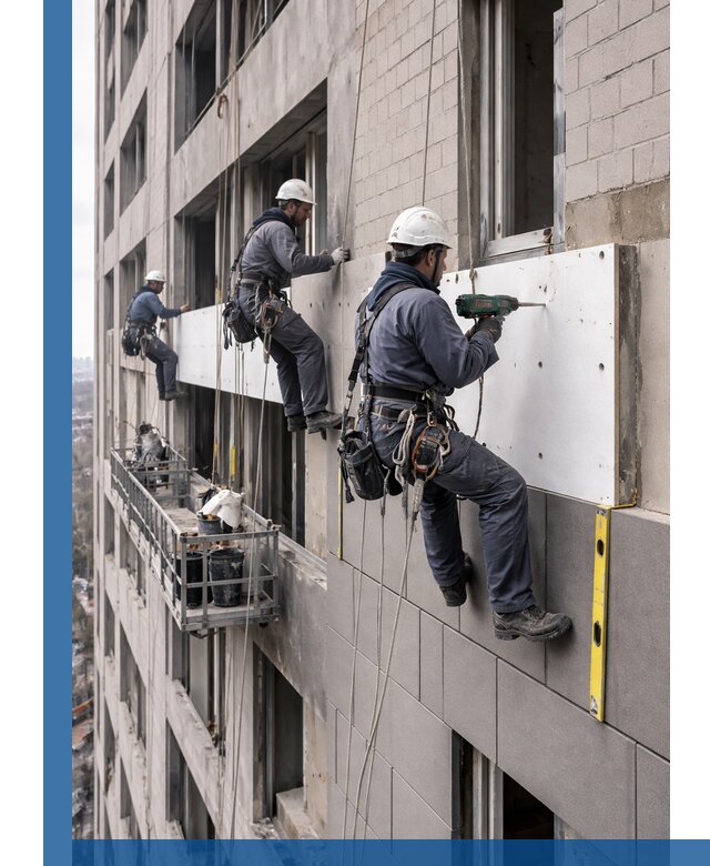 Монтаж фасадных термопанелей высокого качества в Нововоронеже