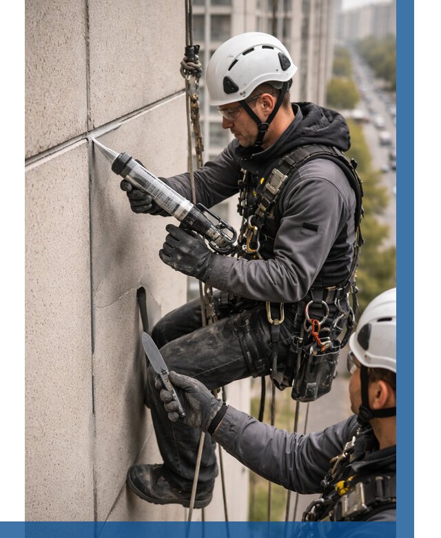 Первичная герметизация швов в Нововоронеже от 607 р. | ВЫСОТНИК-Нвв