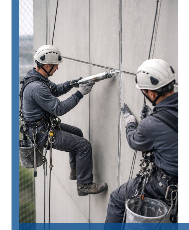 Первичная герметизация швов фасадов и кровель в Нововоронеже