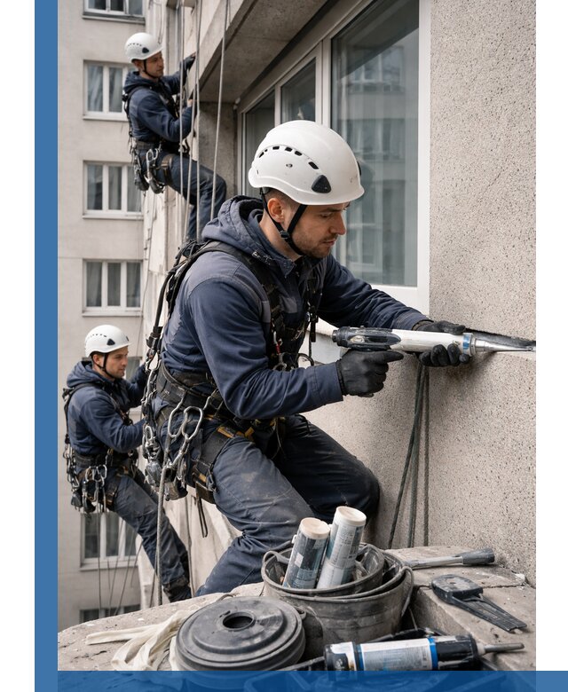 Герметизация швов лоджии в Нововоронеже профессионально и надежно