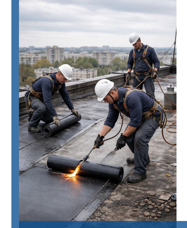 Ремонт наплавляемой кровли в Нововоронеже качественно и надежно