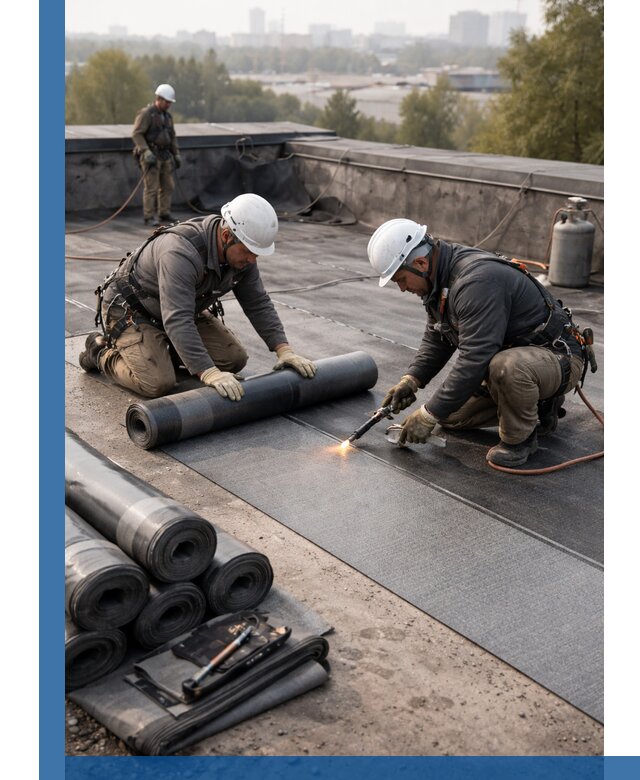 Монтаж мягкой кровли в Нововоронеже профессионально и надежно