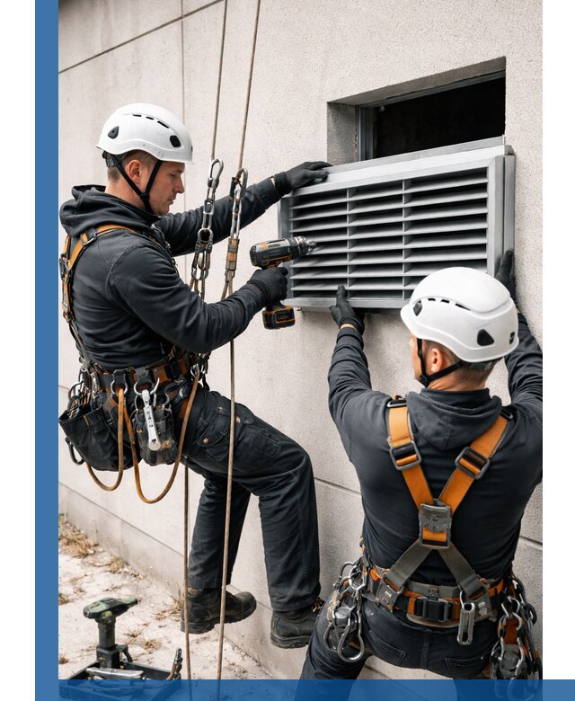 Монтаж вентиляционных решеток в Нововоронеже профессиональный сервис