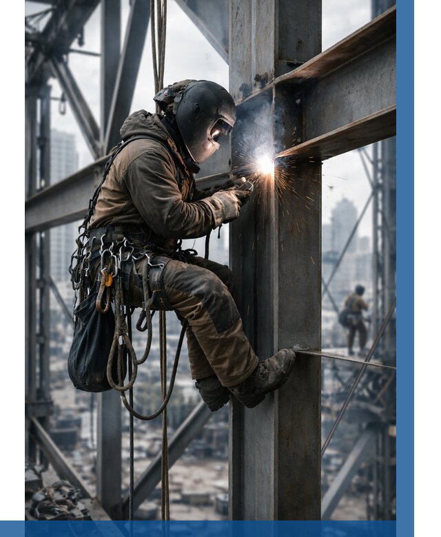 Высотные сварочные работы в Нововоронеже от 3542 р. | ВЫСОТНИК-Нвв