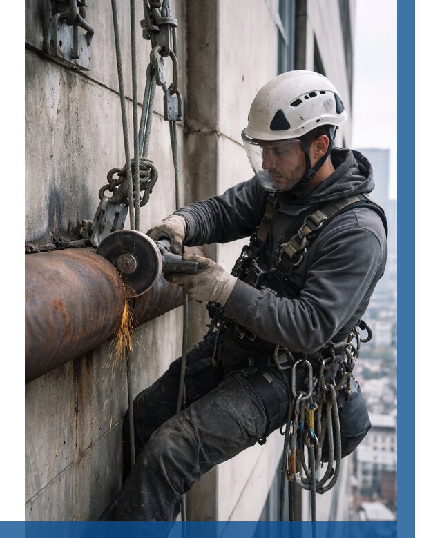 Резка металла на высоте в Нововоронеже по цене от 4554 р. | ВЫСОТНИК-Нвв