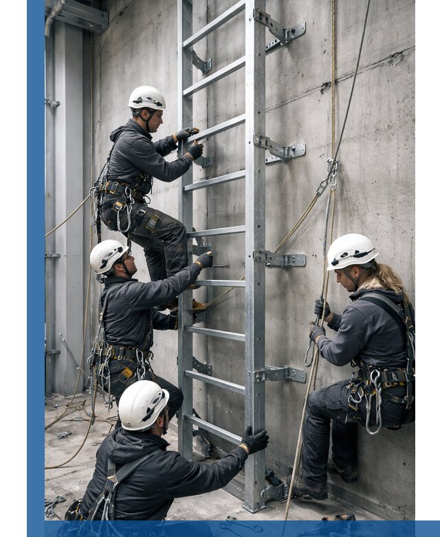 Монтаж металлических лестниц в Нововоронеже под ключ со гарантией