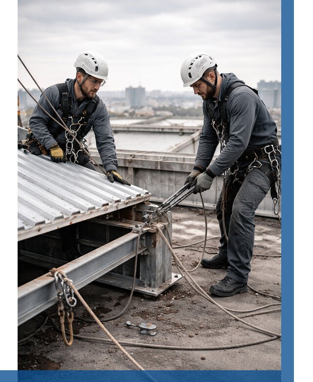 Демонтаж крышной установки в Нововоронеже от 86020 р. | ВЫСОТНИК-Нвв