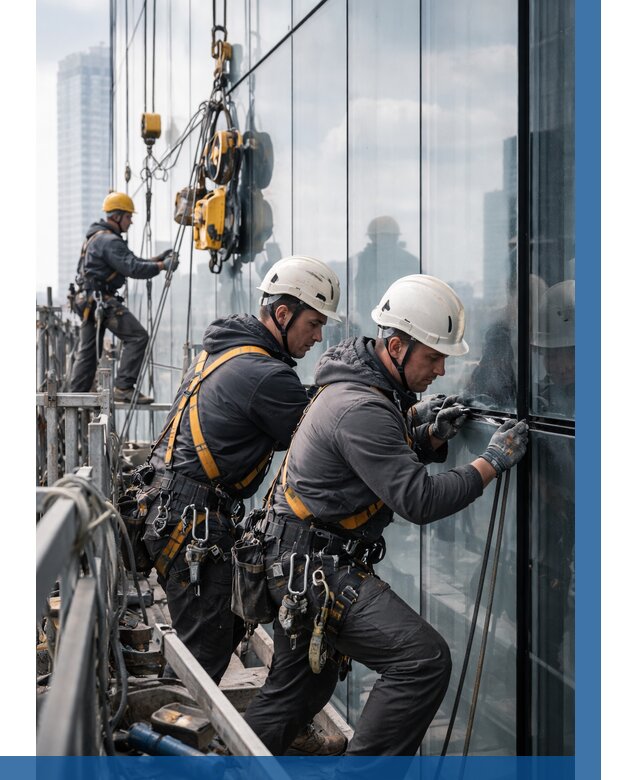 Структурное остекление фасадов в Нововоронеже от 9614 р. | ВЫСОТНИК-Нвв