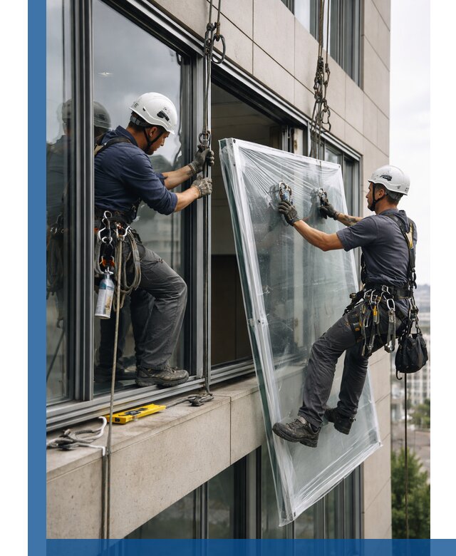 Профессиональная замена стекла в витраже в Нововоронеже с гарантией