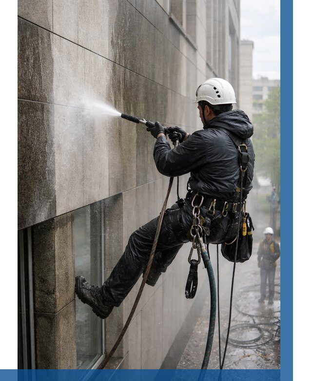 Гидроструйная очистка поверхностей в Нововоронеже от 860 р. | ВЫСОТНИК-Нвв