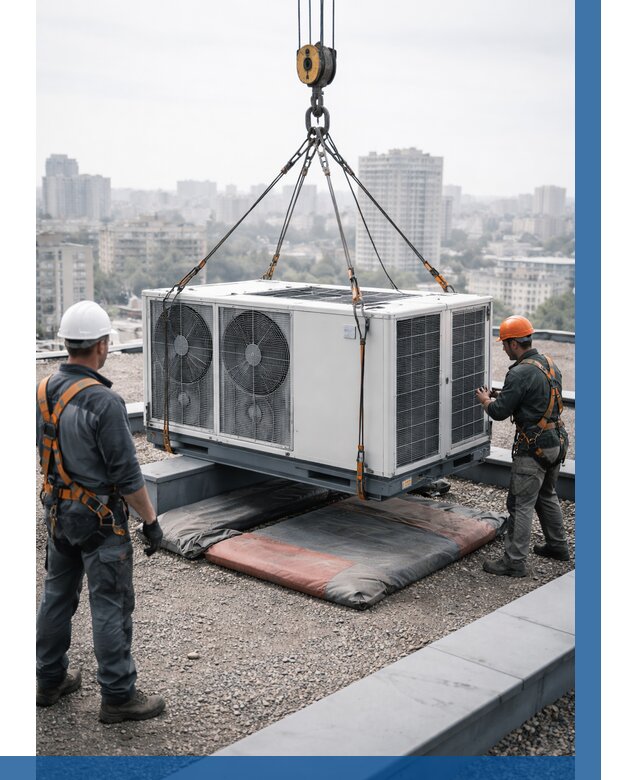 Подъем груза на крышу в Нововоронеже от 5060 р. | ВЫСОТНИК-Нвв заказать