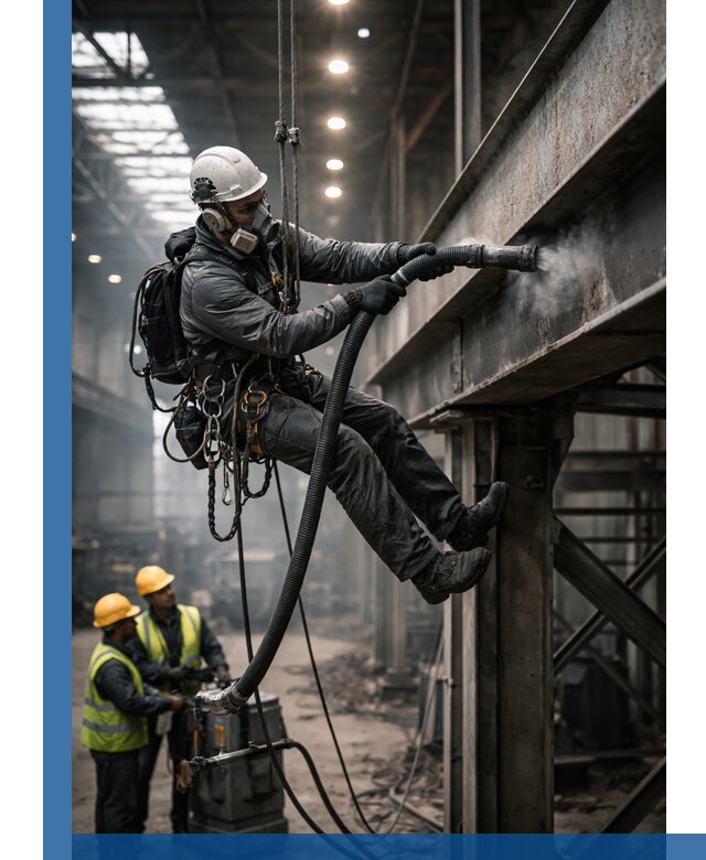 Обеспыливание конструкций в цехах промышленного производства в Нововоронеже