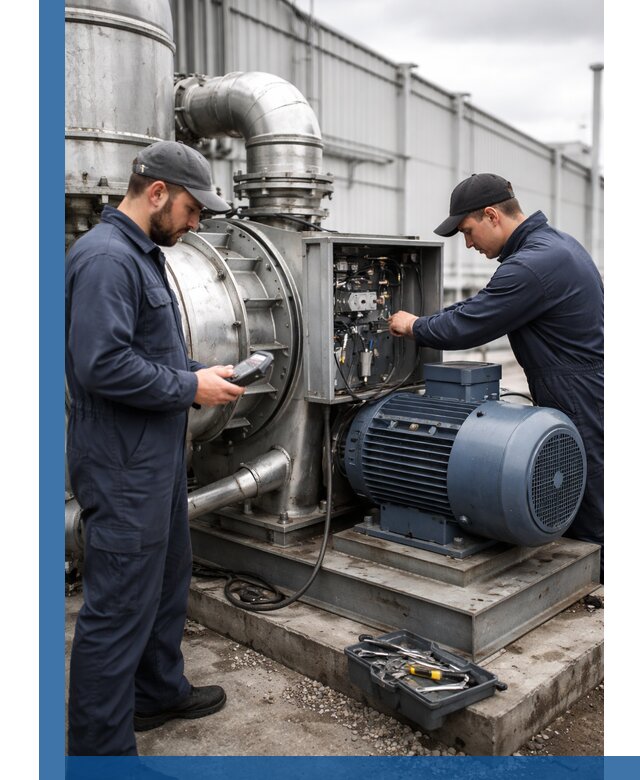 Техническое обслуживание промышленного оборудования в Нововоронеже