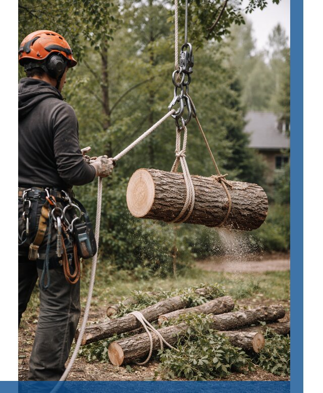 Валка деревьев частями в Нововоронеже от 7590 р. | ВЫСОТНИК-Нвв