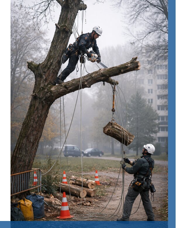 Удаление аварийных деревьев в Нововоронеже от 15180 р. | ВЫСОТНИК-Нвв