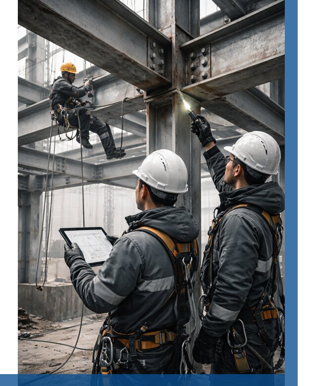 Обследование металлоконструкций в Нововоронеже от 5566 р. | ВЫСОТНИК-Нвв